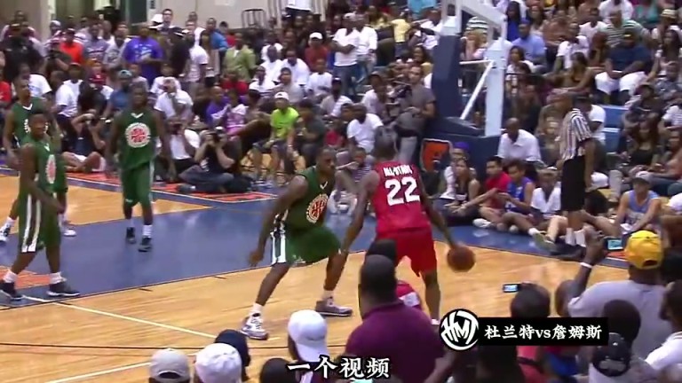 杜兰特vs詹姆斯单挑次数最多的一场，NBA最强锋线对决局