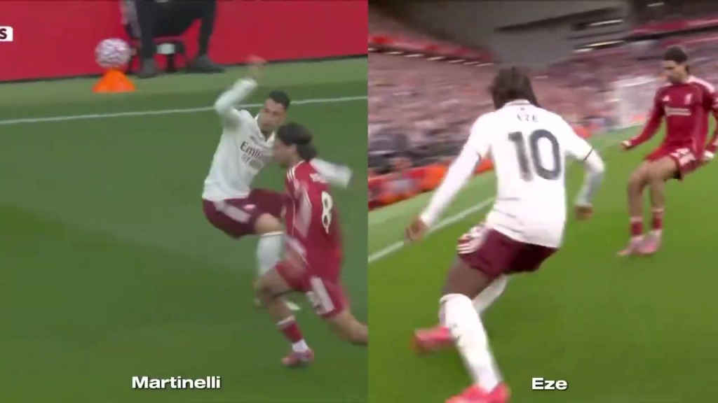 马丁vs埃泽！同样面对客串右后卫的索博，高下立判了