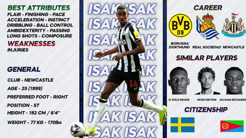 弱点一栏只有伤病的男人！豪门杀手伊萨克的高光时刻！