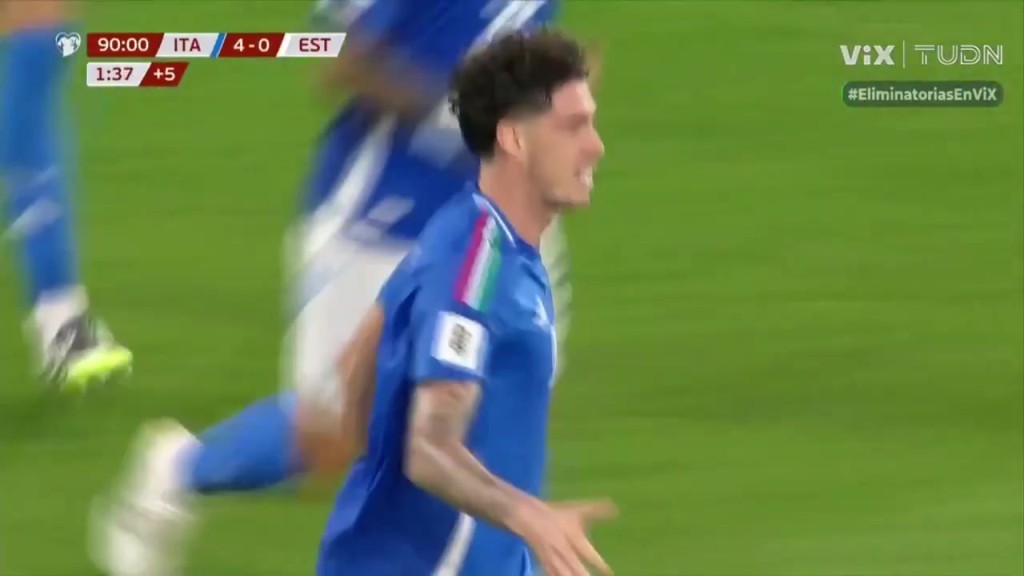 意大利5-0爱沙尼亚！拉斯帕多里传中，巴斯托尼头球破门！