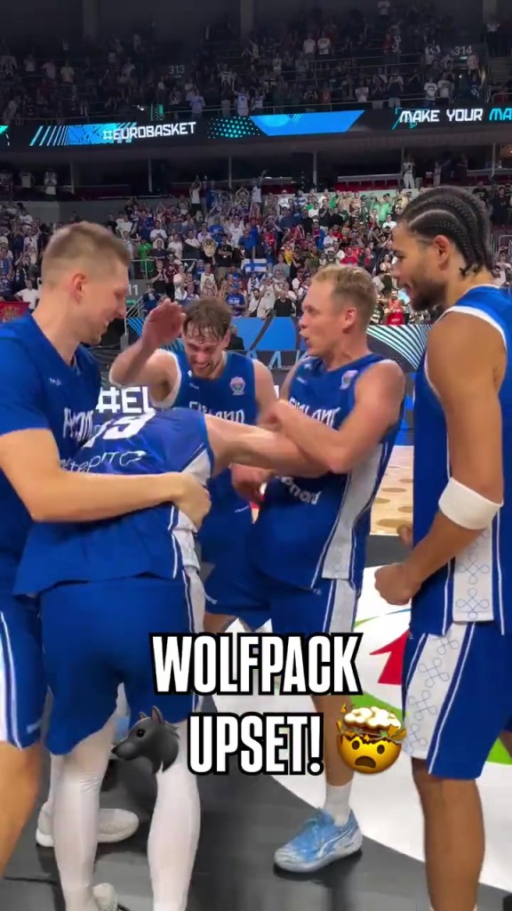 堪称奇迹！芬兰淘汰塞尔维亚后全队疯狂庆祝