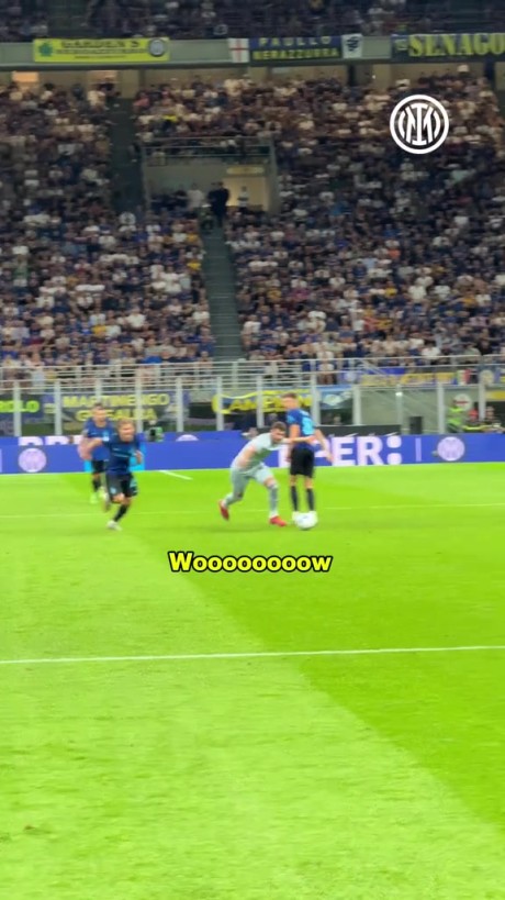 打磨ing！国米这次团队配合摆脱引梅阿查现场阵阵惊呼